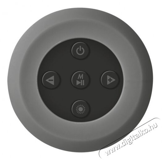 Trust Urban Dixxo Go Bluetooth hangszóró (21345) - szürke Audio-Video / Hifi / Multimédia - Hordozható, vezeték nélküli / bluetooth hangsugárzó - Hordozható, vezeték nélküli / bluetooth hangsugárzó - 321873