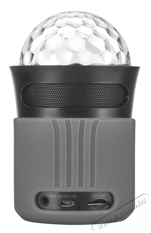 Trust Urban Dixxo Go Bluetooth hangszóró (21345) - szürke Audio-Video / Hifi / Multimédia - Hordozható, vezeték nélküli / bluetooth hangsugárzó - Hordozható, vezeték nélküli / bluetooth hangsugárzó - 321873