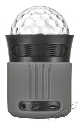 Trust Urban Dixxo Go Bluetooth hangszóró (21345) - szürke Audio-Video / Hifi / Multimédia - Hordozható, vezeték nélküli / bluetooth hangsugárzó - Hordozható, vezeték nélküli / bluetooth hangsugárzó - 321873