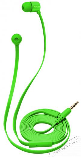 Trust Urban Duga In-ear mikrofonos fülhallgató (22108) - neon zöld Audio-Video / Hifi / Multimédia - Fül és Fejhallgatók - Fülhallgató mikrofonnal / headset - 327995