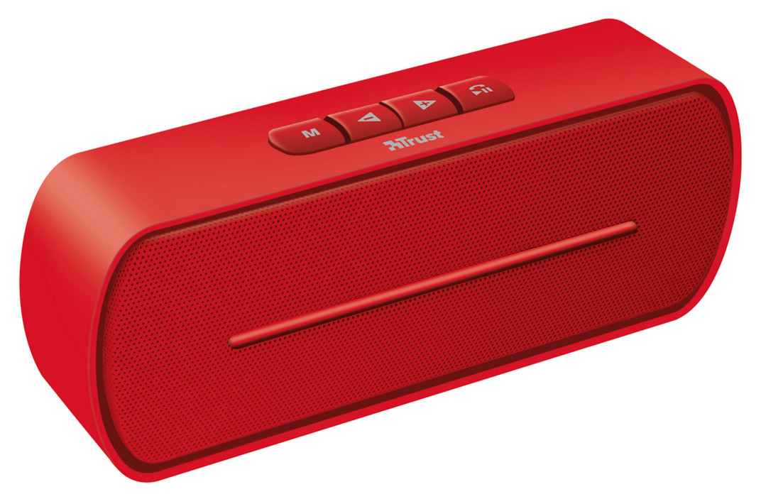 Trust Urban Fero Bluetooth hangszóró (21706) - piros Audio-Video / Hifi / Multimédia - Hordozható, vezeték nélküli / bluetooth hangsugárzó - Hordozható, vezeték nélküli / bluetooth hangsugárzó - 321875