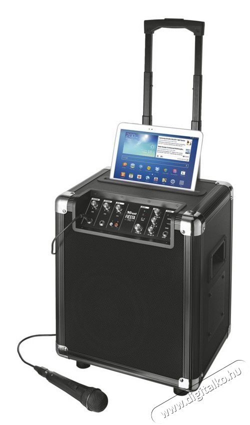 Trust Urban Fiesta Pro vezeték nélküli Bluetooth hangszóró (21216) Audio-Video / Hifi / Multimédia - Hangfal - Hangfalszett - Studio / zenekari hangfal - 313332