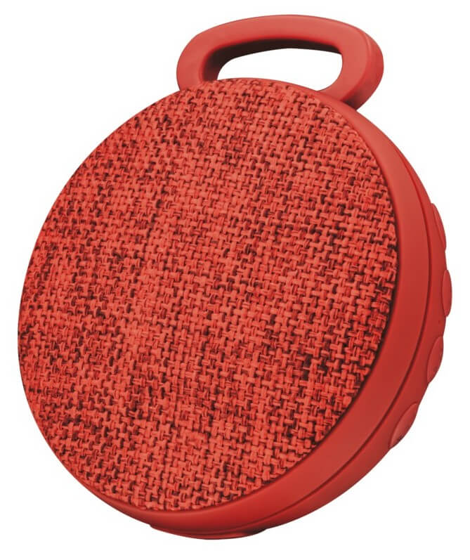 Trust Urban Fyber Go Bluetooth hangszóró (22011) - piros Audio-Video / Hifi / Multimédia - Hordozható, vezeték nélküli / bluetooth hangsugárzó - Hordozható, vezeték nélküli / bluetooth hangsugárzó - 326775