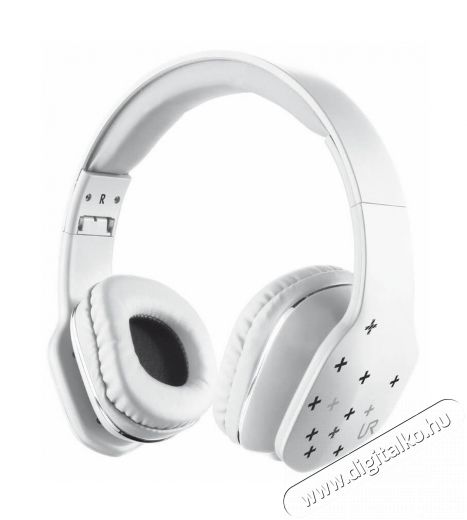 Trust Urban Revolt Mobi mikrofonos fejhallgató (20113) - fehér Audio-Video / Hifi / Multimédia - Fül és Fejhallgatók - Fejhallgató mikrofonnal / headset - 317014