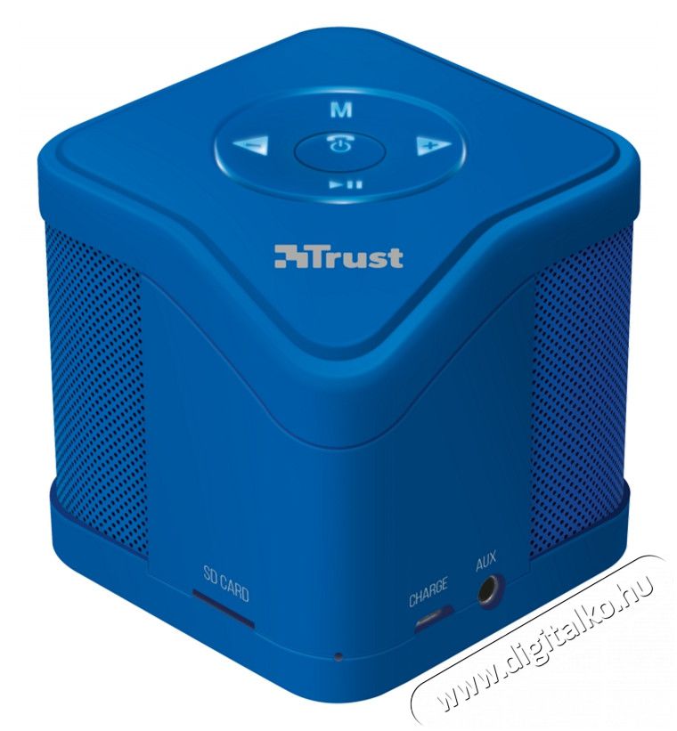 Trust Urban Muzo Bluetooth hangszóró (21702) - kék Audio-Video / Hifi / Multimédia - Hordozható, vezeték nélküli / bluetooth hangsugárzó - Hordozható, vezeték nélküli / bluetooth hangsugárzó - 321877