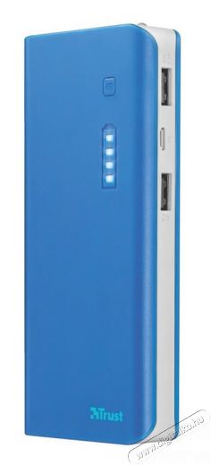 Trust Urban Primo Powerbank 10000mAh (22072) - kék Mobil / Kommunikáció / Smart - Powerbank / Külső akkumulátor és töltő - 326776