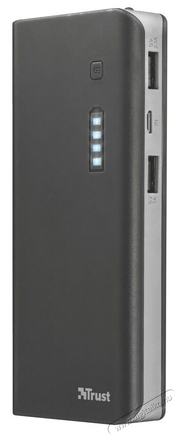Trust Urban Primo Powerbank 13000mAh (21689) - fekete Mobil / Kommunikáció / Smart - Powerbank / Külső akkumulátor és töltő - 336634