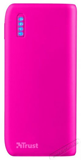 Trust Urban Primo Powerbank 4400mAh (22059) - neon rózsaszín Mobil / Kommunikáció / Smart - Powerbank / Külső akkumulátor és töltő - 327998