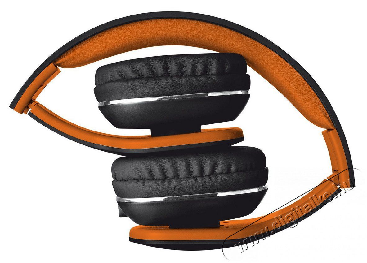 Trust Urban Revolt Mobi mikrofonos fejhallgató (20115) - fekete Audio-Video / Hifi / Multimédia - Fül és Fejhallgatók - Fejhallgató mikrofonnal / headset - 318158