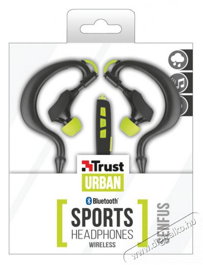 Trust Urban Senfus Bluetooth sport headset (20890) Audio-Video / Hifi / Multimédia - Fül és Fejhallgatók - Fülhallgató mikrofonnal / headset - 317022