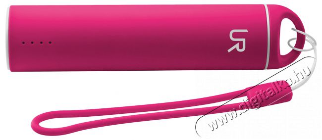 Trust Urban Stylo 2600mAh power bank - pink Mobil / Kommunikáció / Smart - Powerbank / Külső akkumulátor és töltő - 313338