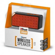 Trust Urban Yzo vezeték nélküli Bluetooth hangszóró (19855) - narancs Audio-Video / Hifi / Multimédia - Hordozható, vezeték nélküli / bluetooth hangsugárzó - Hordozható, vezeték nélküli / bluetooth hangsugárzó - 317025