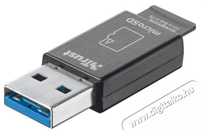 Trust USB 3.0 kártyaolvasó (19978) Újdonságok - Új termékek - 336635