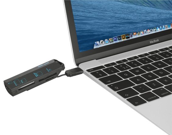 Trust USB Type-C kártyaolvasó (20968) Memória kártya / Pendrive - Kártya olvasó - 313345