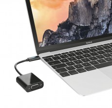 Trust USB-C - VGA adapter (21012) Mobil / Kommunikáció / Smart - Mobiltelefon kiegészítő / tok - Kábel / átalakító - 329257