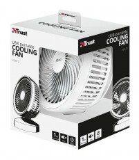 Trust Ventu fehér USB ventilátor - 22746 Újdonságok - Új termékek - 339673