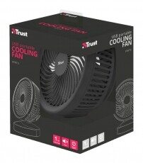 Trust Ventu USB ventilátor - fekete (22584) Iroda és számítástechnika - Notebook kiegészítő - USB ventilátor - 339674