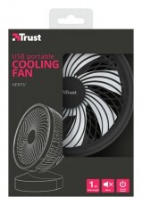 Trust Ventu USB ventilátor - fekete (22584) Iroda és számítástechnika - Notebook kiegészítő - USB ventilátor - 339674