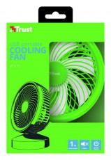 Trust Ventu zöld USB ventilátor - 22581 Újdonságok - Új termékek - 339676