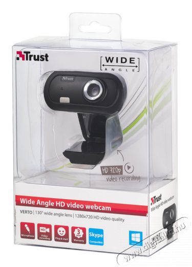 Trust Verto HD webkamera (19401) Iroda és számítástechnika - Webkamera - 317027