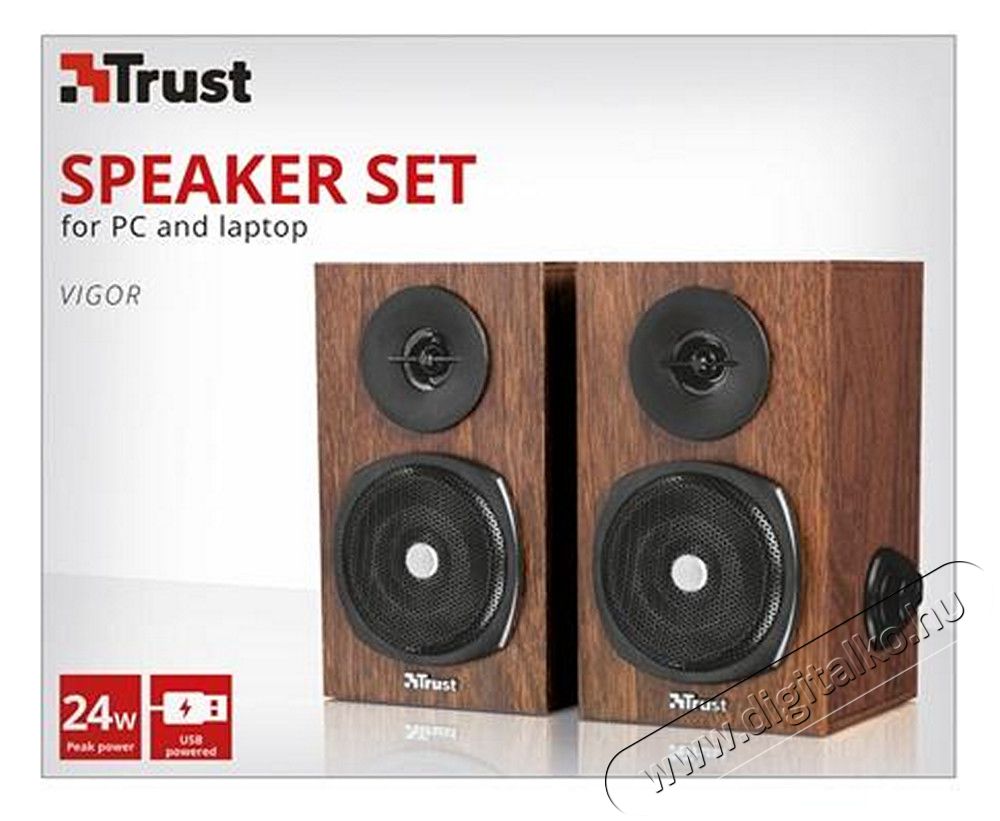 Trust Vigor Speaker Set for pc and laptop - 21759 Egyéb - Nem forgalmazzuk ! - 329259
