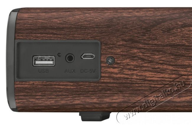 Trust Vigor Wireless Bluetooth hangszóró (22867) - barna Audio-Video / Hifi / Multimédia - Hordozható, vezeték nélküli / bluetooth hangsugárzó - Hordozható, vezeték nélküli / bluetooth hangsugárzó - 348537