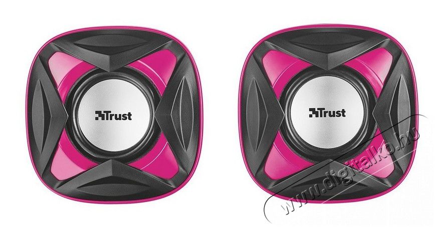 Trust Xilo Compact 2.0 jack hangszóró (21181) - pink Iroda és számítástechnika - PC hangszóró / hangfal - 319593