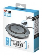 Trust Yudo10 Fast Wireless Charger for smartphones - 22362 Mobil / Kommunikáció / Smart - Mobiltelefon kiegészítő / tok - Hálózati-, autós töltő - 341310