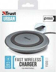 Trust Yudo10 Fast Wireless Charger for smartphones - 22362 Mobil / Kommunikáció / Smart - Mobiltelefon kiegészítő / tok - Hálózati-, autós töltő - 341310