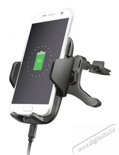 Trust YUDO10 autós vezeték nélküli töltő (23133) Mobil / Kommunikáció / Smart - Mobiltelefon kiegészítő / tok - Hálózati-, autós töltő - 348538