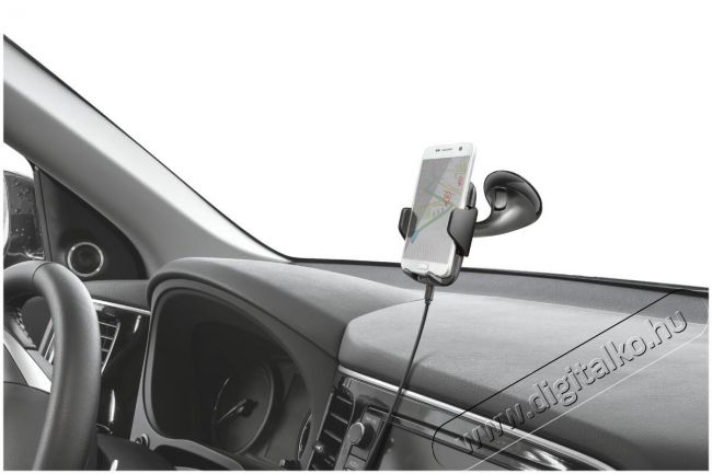 Trust YUDO10 autós vezeték nélküli töltő (23133) Mobil / Kommunikáció / Smart - Mobiltelefon kiegészítő / tok - Hálózati-, autós töltő - 348538