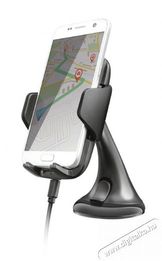 Trust Yudo Wireless Charging Car Phone Holder Újdonságok - Új termékek - 344385
