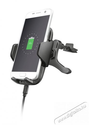 Trust Yudo Wireless Charging Car Phone Holder Újdonságok - Új termékek - 344385