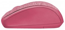 Trust Yvi Fabric Wireless Mouse - pink Újdonságok - Új termékek - 346126
