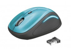 Trust Yvi FX Wireless Mouse - blue Újdonságok - Új termékek - 346127