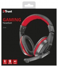 Trust Ziva Gamer headset (21953) Audio-Video / Hifi / Multimédia - Fül és Fejhallgatók - Fejhallgató mikrofonnal / headset - 332828