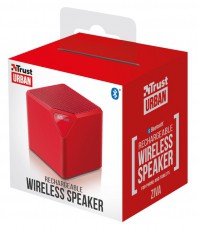 Trust Ziva Bluetooth hangszóró (21717) - piros Audio-Video / Hifi / Multimédia - Hordozható, vezeték nélküli / bluetooth hangsugárzó - Hordozható, vezeték nélküli / bluetooth hangsugárzó - 318183