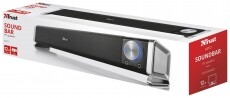 Trust Asto Sound Bar 2.0 12W fekete PC hangszóró - 21046 Iroda és számítástechnika - PC hangszóró / hangfal - 313280