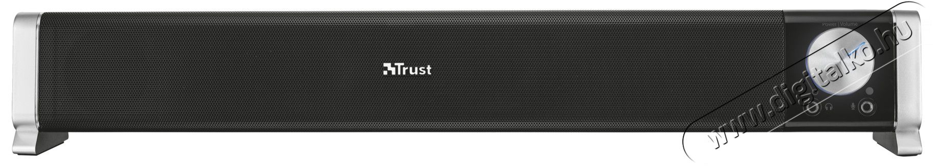 Trust Asto Sound Bar 2.0 12W fekete PC hangszóró - 21046 Iroda és számítástechnika - PC hangszóró / hangfal - 313280
