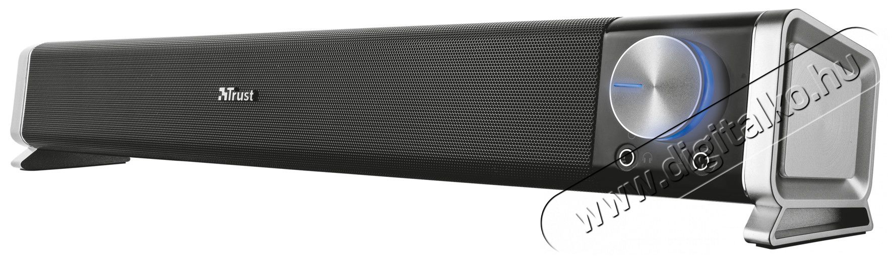 Trust Asto Sound Bar 2.0 12W fekete PC hangszóró - 21046 Iroda és számítástechnika - PC hangszóró / hangfal - 313280