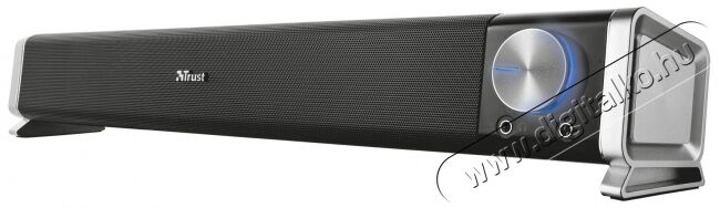 Trust Asto Sound Bar 2.0 12W fekete PC hangszóró - 21046 Iroda és számítástechnika - PC hangszóró / hangfal - 313280