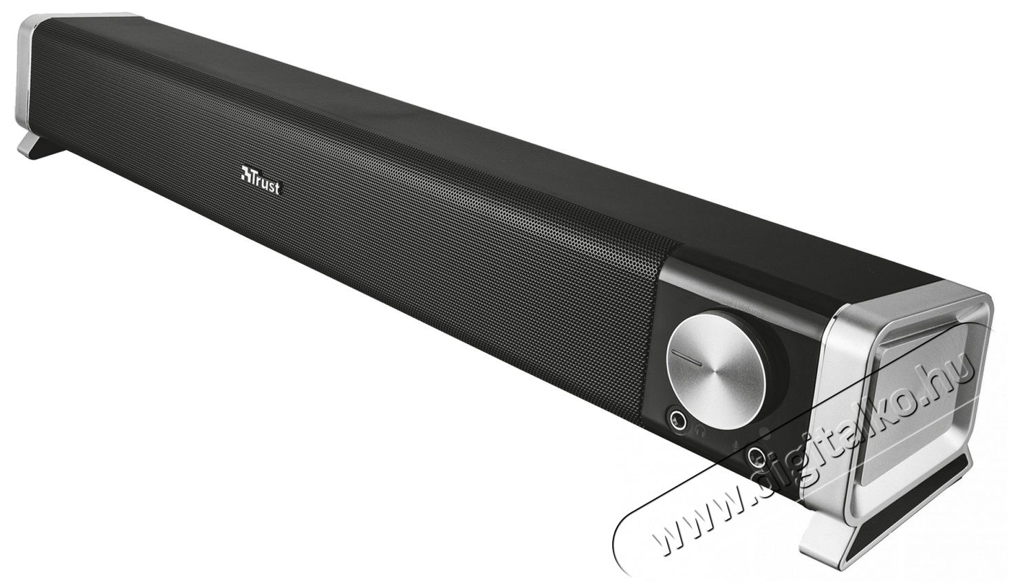 Trust Asto Sound Bar 2.0 12W fekete PC hangszóró - 21046 Iroda és számítástechnika - PC hangszóró / hangfal - 313280