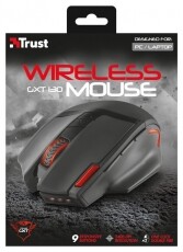 Trust Gaming GXT 130 Gamer vezeték nélküli egér (20687) Iroda és számítástechnika - Egér - Vezeték nélküli egér - 316942