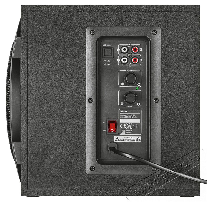 Trust GXT 628 2.1 Illuminated Speaker Set Limited Edition jack 60W fa gamer hangszóró (20562) Iroda és számítástechnika - PC hangszóró / hangfal - 313296