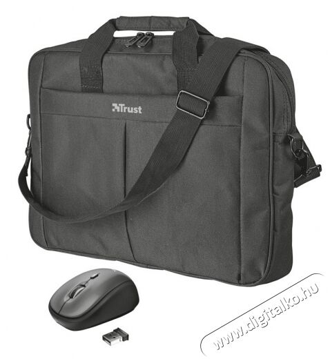 Trust Primo 16 notebook táska + vezeték nélküli egér (21685) Egyéb - Nem forgalmazzuk ! - 329253