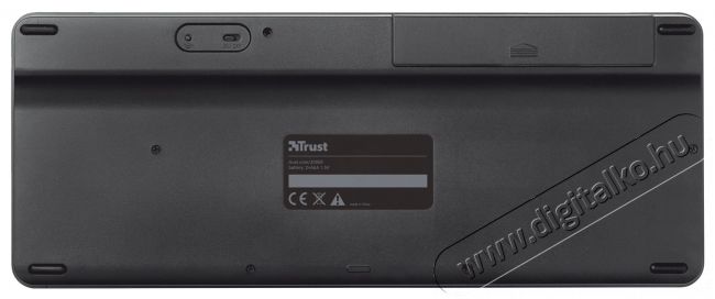 Trust Sento vezeték nélküli billentyűzet HU + touchpad Samsung Smart TV-hez (20290) Tv kiegészítők - Távvezérlő - Wireless billentyűzet - 316990