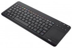 Trust Sento vezeték nélküli billentyűzet HU + touchpad Samsung Smart TV-hez (20290) Tv kiegészítők - Távvezérlő - Wireless billentyűzet - 316990