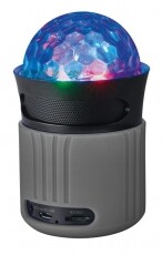 Trust Urban Dixxo Go Bluetooth hangszóró (21345) - szürke Audio-Video / Hifi / Multimédia - Hordozható, vezeték nélküli / bluetooth hangsugárzó - Hordozható, vezeték nélküli / bluetooth hangsugárzó - 321873
