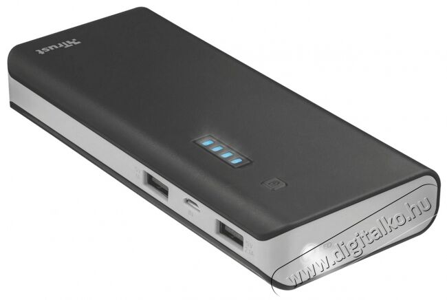Trust Urban Primo Powerbank 13000mAh (21689) - fekete Mobil / Kommunikáció / Smart - Powerbank / Külső akkumulátor és töltő - 336634