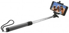 Trust teleszkópos Bluetooth Selfie Stick - fekete (21035) Mobil / Kommunikáció / Smart - Mobiltelefon kiegészítő / tok - Tartó / rögzítő / állvány - 337905